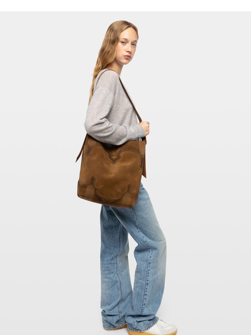 Zadig and Voltaire - Jane Suede Hobo - Picture 2 of 11